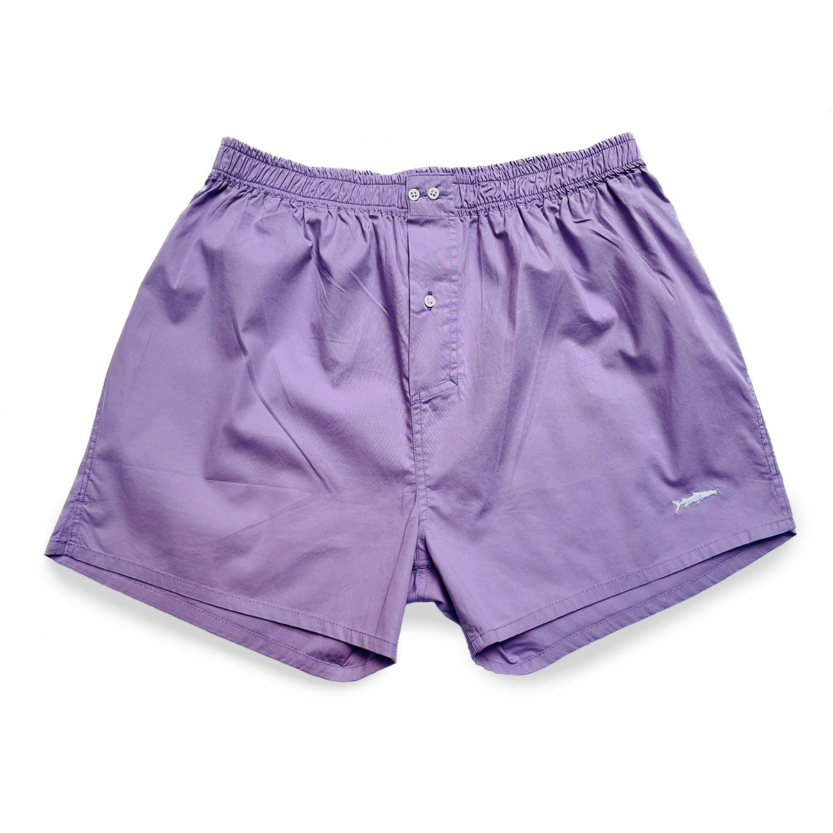 Urban Scottish Men's Relaxed Purple Printed Boxer Shorts - Urban